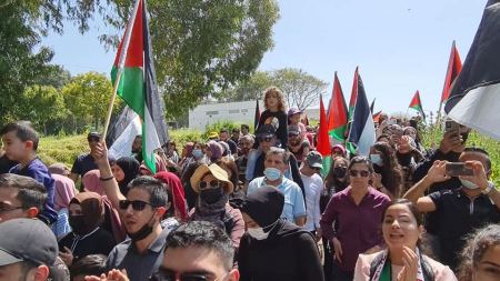 الجماهير العربية في البلاد تحيي ذكرى يوم النكبة تزامناً مع احتفال اسرائيل بيوم استقلالها